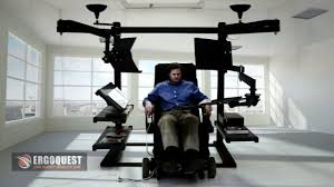 Zero gravity chair workstation 4a. Reclining Desk Zero Gravity Workstation Youtube