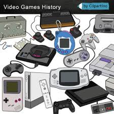 Pin the clipart you like. Video Games Clipart Evolution By Clipartino Teachers Pay Teachers