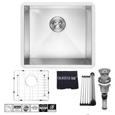 calacatta kitchen sink 20 inch handmade