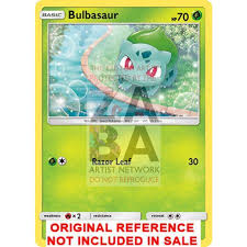 The shining fates set was released on february 19, 2021. Bulbasaur 1 72 Shining Legends Extended Art Custom Pokemon Card Zabatv