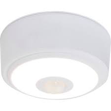 Energizer 140 Lumens Indoor Led Ceiling Fixture Motion Sensing Ceiling Lights White Target