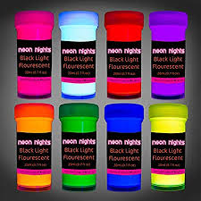 Découvrez cette idée géniale pour la chambre des enfants. Neon Nights 8 X Peinture Uv Fluorescente Pour Lumiere Noire Bon Produit