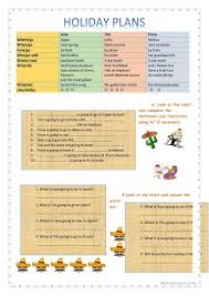 Future Plans With Be Going To Worksheet Free Esl Printable Worksheets Made By Teachers Simple Past Tense English Lesson Plans How To Plan