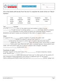 Cbse Science Class 4 Sample Paper On Plants Worksheet 04 Science Worksheets Third Grade Science Worksheets Word Problem Worksheets