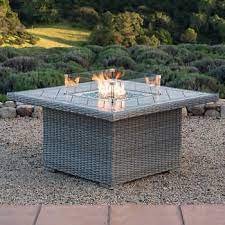 Niko Fire Table 50 000 Btusfire Glass Includedglass Wind Guard Included Fire Table Fire Pit Fire Pit Table