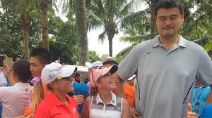 Watch free nba video highlights, news, and analysis. Nba Legend Yao Ming Plays With Natalie Gulbis And Gary Player Golfmagic