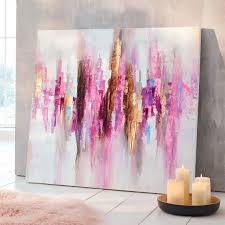 Bild Pink Expression Handgemalt Acrylbilder Abstrakt Abstrakte Bilder Acryl Abstrakt