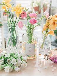 1pc Glass Jar Filled With Water