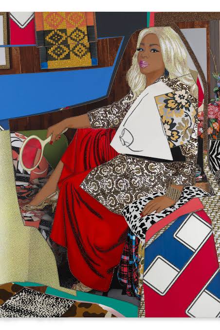 Work by Mickalene Thomas