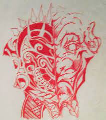 To draw another connection to the role of the phoenix, red also indicates a cycle of life, death and rebirth. Half Bred Ink By Rey Drawings Illustration Ethnic Cultural Tribal Polynesian Artpal
