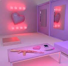 A Mafia Disguised As A Nerd In 2021 Neon Bedroom Neon Room Girl Bedroom Designs