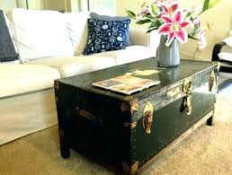 Wicker coffee table garden coffee table cool coffee tables wooden shipping crates old wooden crates wooden trunks wooden chest rustic my coffee table is a big old wooden shipping crate, with wonderful texture and rustic details like. Vintage Trunk End Table Old Chest Coffee Table Trunk Tables Old Trunk Coffee Tab Chest Coffee Tab In 2020 Coffee Table Trunk Diy Coffee Table Chest Coffee Table