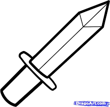 How To Draw A Sword For Kids Step 5 Minecraft Coloring Pages Coloring Pages Detailed Coloring Pages