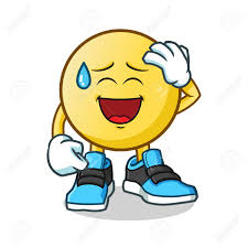 Maybe you would like to learn more about one of these? Emoticon Smiling Face With Cold Sweat Mascot Vector Cartoon Illustration Royalty Free Cliparts Vectors And Stock Illustration Image 99192079