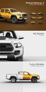 Pickup Mockup 3 In 2020 Mockup Simple Camera Pick Up