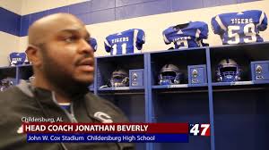 Childersburg Unveils, "John W. Cox Stadium"