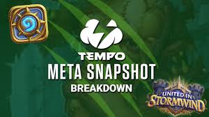 I have no idea what to do. Yup Tier S Is Still Here Sep 14 2021 Hearthstone Meta Snapshot Tempo Storm