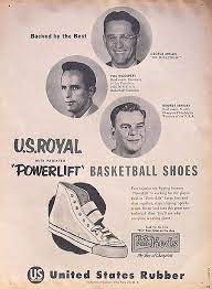 All'inizio degli anni '50 PRO-Keds era indossata dai 5 volte campioni  dell'NBA i Minneapolis Lakers, e dalla loro stella George M… | George mikan,  Minneapolis, Keds
