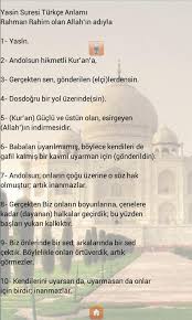 Yasin suresi arapça okunuşu 1. Yasin I Serif Yasin Suresi Fur Android Apk Herunterladen
