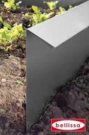 Schneckenblech Schneckenzaun Bellissa 100x20cm Schneckenzaun Schneckenschutz Garten