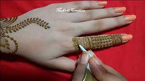 Easy Backhand Mehndi Design 2020 Simple Stylish Mehndi Design For Beginners Ulte Hath Ki Mehndi Patterns Mehndi Tattoo Henna Hand Tattoo