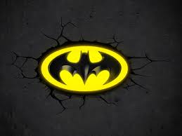 Dc Comics 3d Deco Light Batman Logo