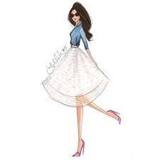 Holly Nichols On Instagram Part Girl Part Flamingo Lol Flirt On Etsy Hnillustration Etsy Com Fashionsketc Illustration Mode Modeskizzen Mode Zeichnen