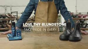 Wipe the suds away with a wet cloth, and scrub again with soap. Boot Care Blundstone Australia