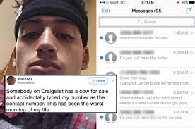 You will have the option to add images to your post place an ad on craigslist with pictures. Someone Put This Teen S Number On A Craigslist Ad For A Cow And Now His Phone Is Blowing Up