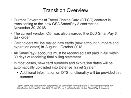 Travel cardholders will need to call the government credit card contractor at the number on the back of the travel card to establish a pin. Government Travel Charge Card Transition To Gsa Smartpay 3 Ppt Download