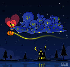 Bt21 On Twitter Bts Halloween Halloween Wallpaper Bts Fanart