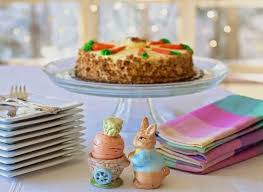 Just google and you will find the story. The Perfect Carrot Cake Recipe For Your Family S Easter
