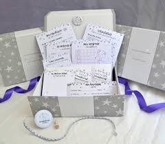 Schwangerschaftsbox Geschenk Erinnerungen Sammeln Feenstaub At