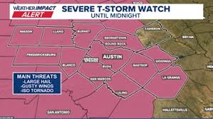 Weather Impact Alert | Severe storms possible Sunday evening