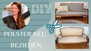 Wenn das gestell noch in ordnung ist und sie nach wie vor freude am design haben, lohnt es sich ihr sofa, sessel oder stühle neu zu beziehen. Polster Neu Beziehen Anleitung Fur Alte Sitzmobel Youtube