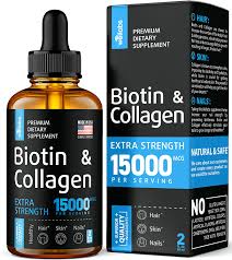 They are friendly to your natural hair, so they won't cause. Buy Premium Biotin Collagen Hair Growth Drops Potent Us Made Hair Growth Product Healthy Skin Nails Liquid Biotin Collagen Supplement For Best Absorption Perfect Hair