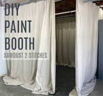 DIY Paint Booth - Sawdust 2 Stitches