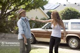 JANE FONDA and FELICITY HUFFMAN in GEORGIA RULE (2007), directed by GARRY  MARSHALL. Copyright: Editorial use only. No merchandising or book covers.  This is a publicly distributed handout. Access rights only, no