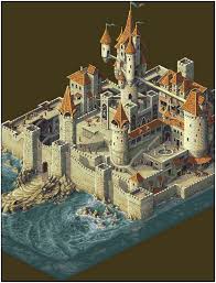 Pixel Art 11 Jpg 613 800 Fantasy Castle Castle Illustration Castle Art