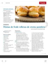 Pin De Cristina Piquer En Dulces Nutricional Pastelera Crema Pastelera