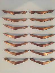 .chevron boomerang drawer cabinet door pulls craftsman at the best online prices at ebay! Vintage Nos Satin Black Chevron Boomerang Drawer Pull Cabinet Handle Ajax Architectural Garden Hardware