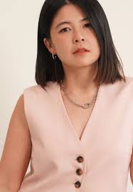 Nue Silver Clasp Chain Necklace