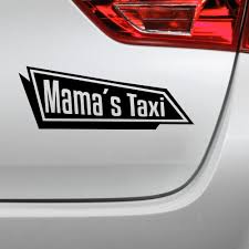 Details Zu Auto Aufkleber Mamas Taxi Fun Spruch Tuning Sticker Auto Aufkleber Aufkleber Autos