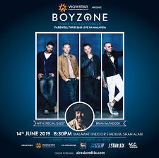 I'm lucky that i attended this concert. Boyzone Live In Malaysia 2019 With Brian Mcfadden Thank You And Goodnight Farewell Tour