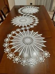 Centrotavola uncinetto in cotone grigio perla. Centrini Moderni Uncinetto Schemi