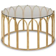 There's plenty of room for. Gold Iron Base Glass Coffee Table