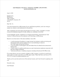 Recent College Graduate Cover Letter Sample Fastweb