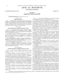159/2019 a fost adoptată de senatul româniei. Legeanr50 2019abugetuluidestat Pdf
