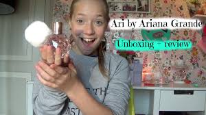 Floral woody musk fragrance notes: Ari By Ariana Grande Unboxing Review Youtube