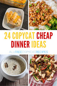 This rehearsal dinner idea is perfect for those couples who are obsessed with breakfast and brunch. 24 Cheap Dinner Ideas For The Thrifty Chef Allfreecopycatrecipes Com